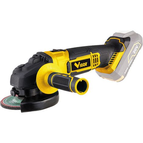 Vigor Blinky VI-S 20V LI Smerigliatrice Angolare 115 mm 20V 1000 rpm compatibile 1.5 3 4 Ah senza batteria