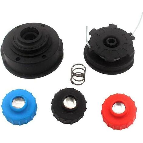 Tête de bobine pour débroussailleuse Einhell BG-PT 2538 pour Sovereign HS-PT 2538 pour Challenge Xtreme CX-PT 2538 - Pièces de rechange pour débroussailleuse Alm GP301 (1/5)