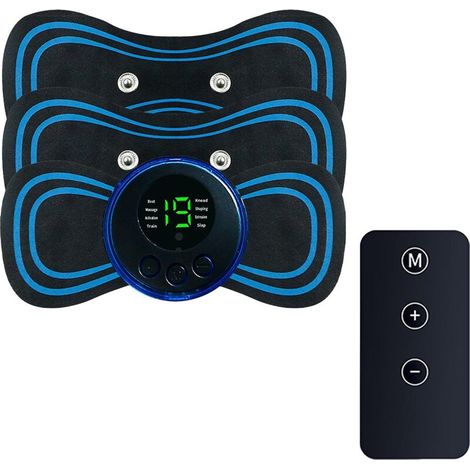 Appareil de massage par acupuncture EMS, alimentation stable, télécommande, mini-appareil de massage, appareil de massage par acupuncture-AquaForge (1/4)