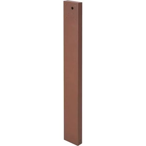 V-TAC Paletto da 80cm per Lampada LED Solare da Parete Corten VT-409CCT