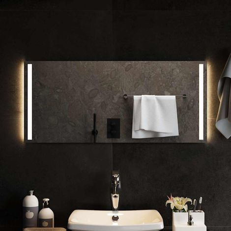 vidaXL Espejo de baño con LED 90x40 cm (1/4)
