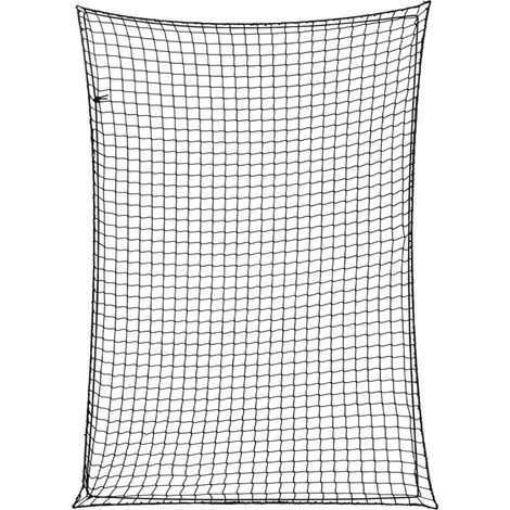 Anhängernetz mit schwarzer Gummischnur, 3,5 x 2,5 m, PP (1/5)
