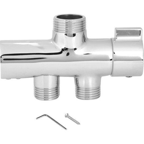 G/2 "cuivre douche inverseur séparateur salle de bain mural pommeau de douche inverseur vanne ménage salle de bain accessoires (1/5)