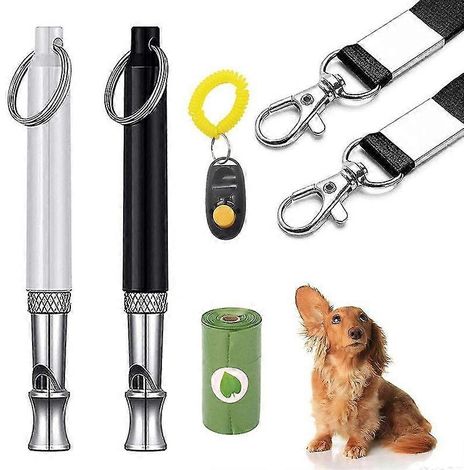 Sifflet de dressage pour chien, sifflet silencieux pour chien, sifflet de rappel pour chien dresseur (1/5)