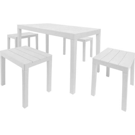 Set Salotto da Esterno - Salottino Outdoor Bianco (1/5)