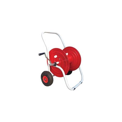 AVVOLGITUBO CARRELLATO PRO CON RUOTE PNEUMATICHE capacitÃE mt.70 di tubo ÃE¸ esterno mm.27