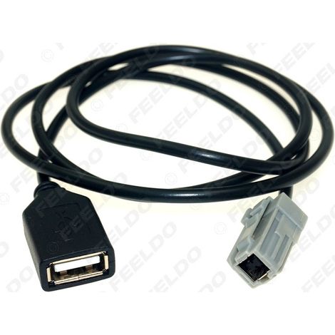 Câble adaptateur USB compatible avec Toyota RAV4/Camry/Subaru/Mazda/Honda CRV/Jade