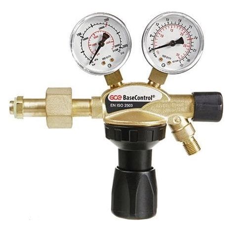 Flaschendruckminderer BaseControl Argon/CO2 200bar m.Ventil 24l/min GCE RHÖNA (1/2)