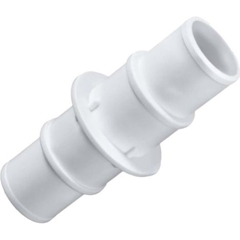 Raccordement Piscine - raccord 32/32, 38/38, 32/38 pour tuyau de piscine flottant - Blanc (1/5)