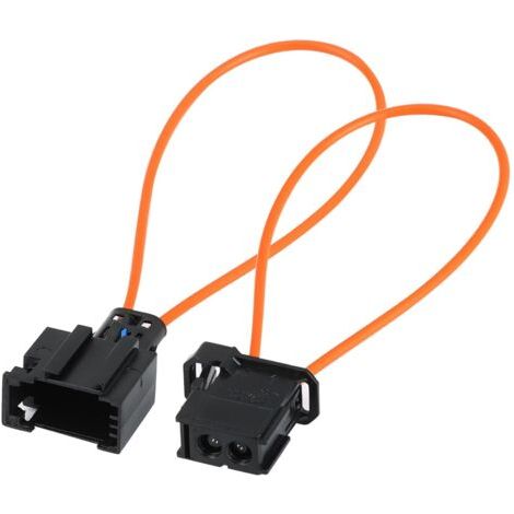 2 Pièces Adaptateur Mâle et Femelle de Dérivation de Boucle, Adaptateur Fibre Optique Loop Bypass Most Fibre Optique Réparation Diagnostic Outil Systèmes pour Benz Audi Mercedes BMW VW Porsche (1/5)