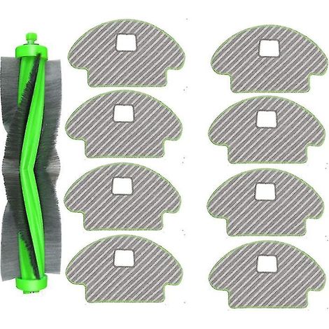 9-teiliges Set Hauptbürsten-Wischtücher als Ersatz für iRobot Roomba (1/4)