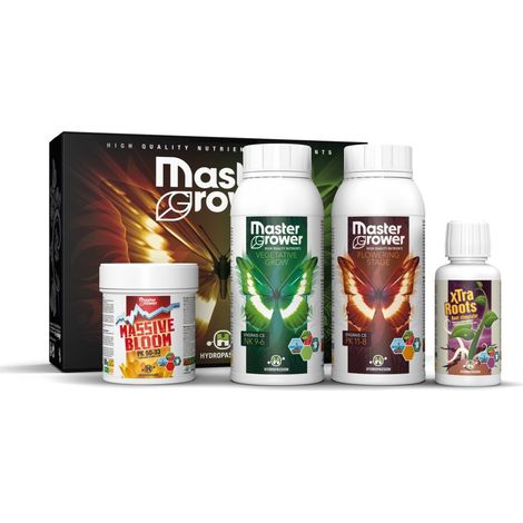 Kit engrais MASTER GROWER - Hydropassion (1/2)