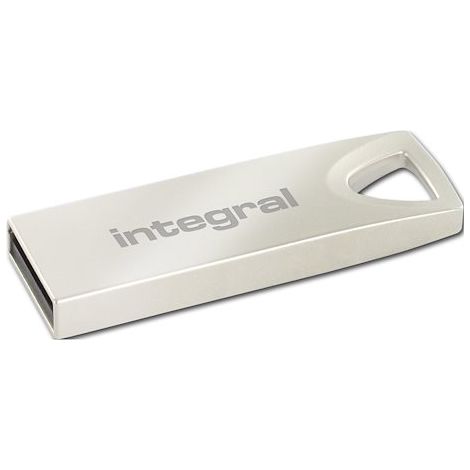 Clé USB 2.0 Intégral INFD16GBARC arc métal 16Go (1/2)