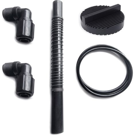Lot de 2 raccords coudés 90° pour chlorinateur – Tube R172091 + support R171097 – Pièces détachées R172272 sans fuite (1/5)