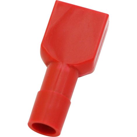 Cosse faston RS PRO, 22 16 AWG, Isolé, Rouge ( Prix pour Sachet de 100 )