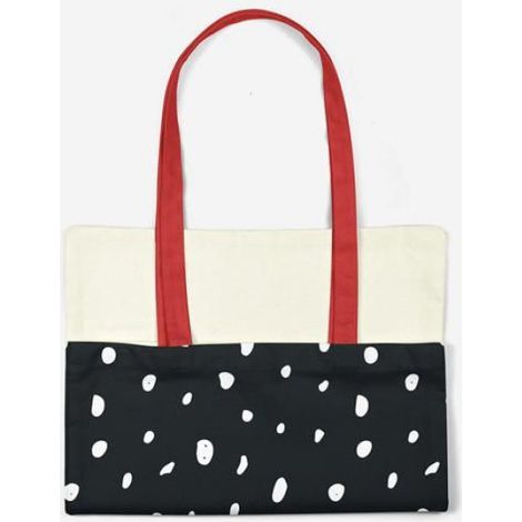 Sac Shopping Tote - Coton Réutilisable - 34 x 40 cm - Anses 30 cm - 1 Pièce (1/4)