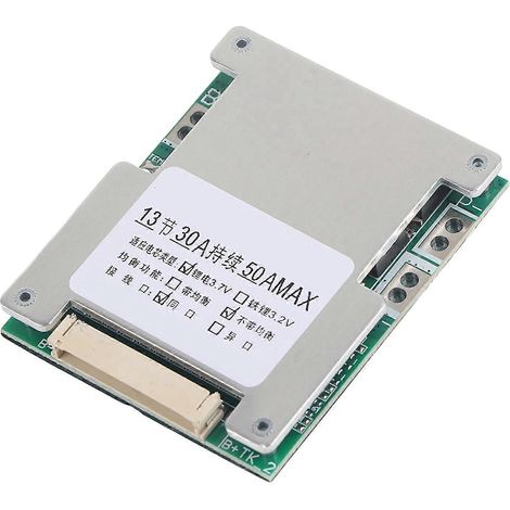 13S 30A Lithium-Batterie-Ladeschutzplatine, Präzisions-BMS-Leiterplatte