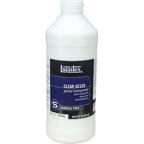 Additif préparateur de surface - LIQUITEX - Professional Gesso - Transparent - 946 ML