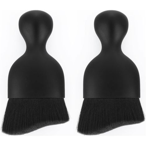 Brosse Douce de Nettoyage d'intérieur de Voiture Pas de Rayures, 2 Paquets de brosses de Nettoyage de Voiture Duster avec Poils Doux, brosses de dépoussiérage de l'espace de (Style B) (1/5)