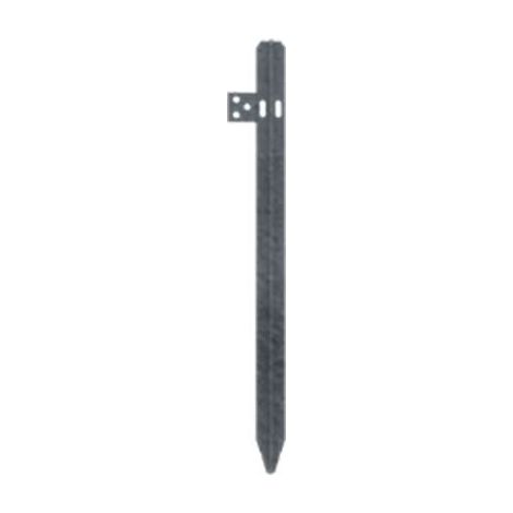 PALETTO DISPERSORE ZINCATO + PIASTRA  SEZIONE A CROCE MM 50X50X5 H.CM 100
