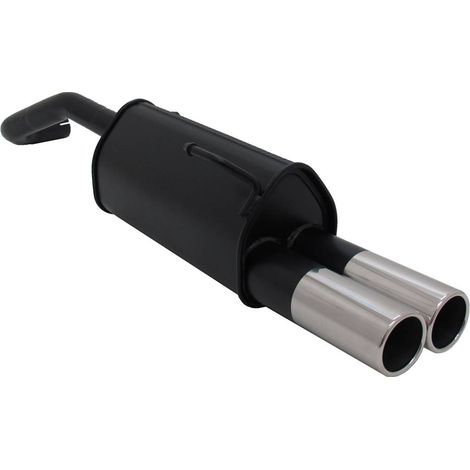Silencieux Echappement VW Lupo 98/05 - 2 x 76mm-13825786