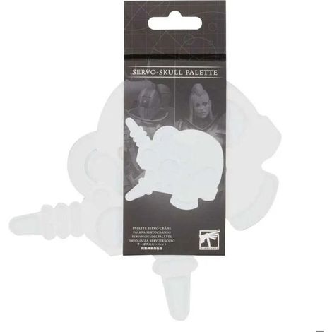 Palette de peinture - GAMES WORKSHOP - Servo-Crane - grande capacité de mélange - surface lisse - support pour pinceaux