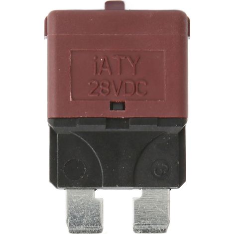 Fusible à lame pour voiture 10 A 28 V CC, protecteur de surintensité, assortiment de disjoncteurs pour la protection des circuits automobiles