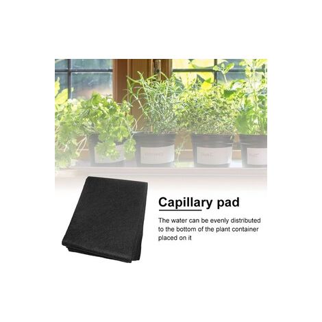 Système d arrosage automatique pour plantes – Tapis capillaire humide – Irrigation par absorption-3X