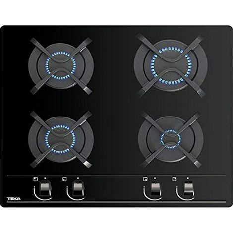 Teka GBC 64000 XBB - Encimera De Gas 4 Zonas Coccion Ancho 60 Cm