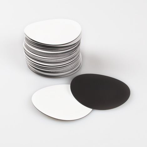 Magna-C Magnetfolienstanzteile Ø100mm - 50 Stück im Set
