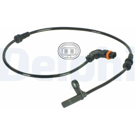Capteur, vitesse de roue Delphi Technologies SS20124 MERCEDES-BENZ 204 5400 117