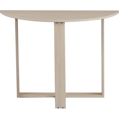 Table console 2-en-1 forme demi-lune MARBELLE (1/5)