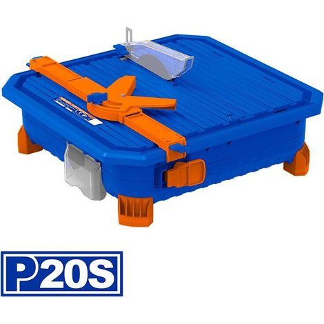 Coupe-carrelage électrique WADFOW 20 V, 3 800 tr/min, lame de 110 mm, coupe jusqu'à 24 mm