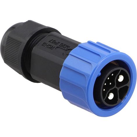Connecteur Étanche M23 IP67 Mâle 2+1 5, Connecteur de Batterie, Prise de Chargeur de Moto pour Véhicules Électriques.