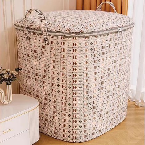 Sac De Rangement Multifonctionnel De Grande Capacité Pour La Maison,Avec Fermeture À Glissière,Idéal Pour Ranger Des Couettes Et Des Vêtements,150L (1/5)