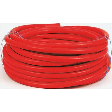 Rs Pro – Tuyau d'incendie 30m – PVC et caoutchouc – Pression de travail 15 bar – Diamètre intérieur 19mm – Pour chantiers humides