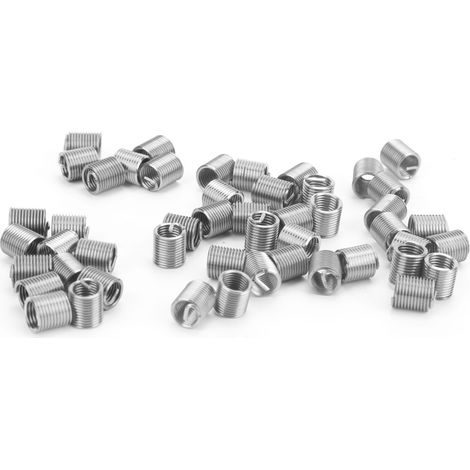 50 inserts filetés en acier inoxydable, outil d'expansion pour réparation d'écrous spiralés M1/4x28x2D (1/5)