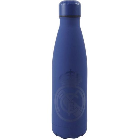 CYPBRANDS Real Madrid, Botella, Botella de Agua, Bidón, Cantimplora, Color Azul, Producto Oficial