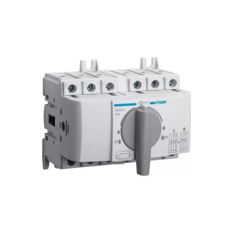 Schalter im Umschaltsystem I-0-II 3P 40A HIM304 (1/2)