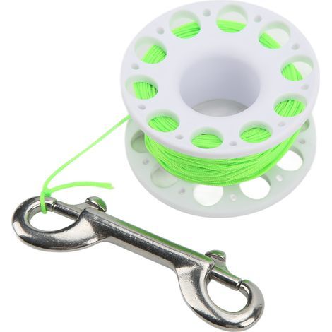 Tauchrolle, tragbarer Gürtel aus hochdichtem Kunststoff, hohe Festigkeit, ergonomisches Design, weiße Tauchausrüstung (1/5)
