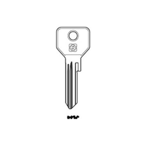 5 x SILCA CS167 CHIAVE PROFILO OTTONE