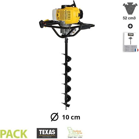 Tarière thermique 52cc TEXAS EA5300 mèche 100 mm (1/5)