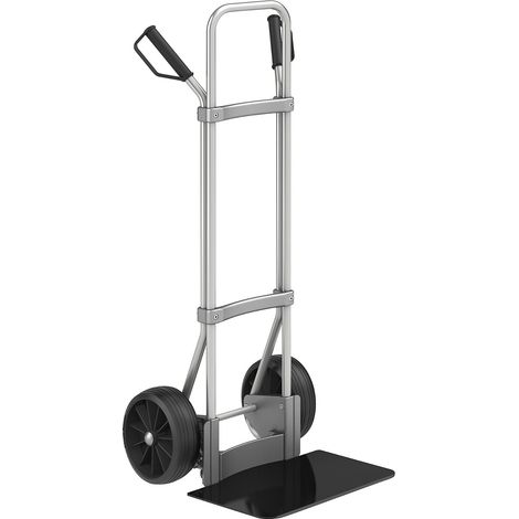 eurokraft pro, Diable en aluminium, l x p bavette 450 x 350 mm