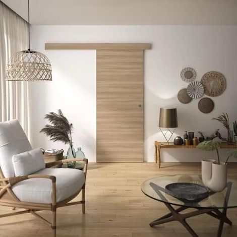 Optimum BARBADE2 Schiebetür-Set MDF 204x83 cm