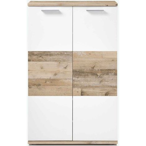 Policoro Legno laminato - Marrone chiaro / bianco (1/5)