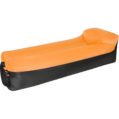 Chaise longue gonflable, canapé gonflable pour le camping, pour les chaises de plage, étanche l'air, pour la randonnée sur la plage en plein air (1/5)