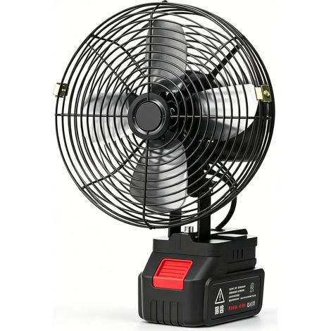 Climatiseur Mobile Ventilateur Sans Fil 8 Pouces Batterie Rechargeable Grande Puissance Camping Chantier Pêche (1/5)