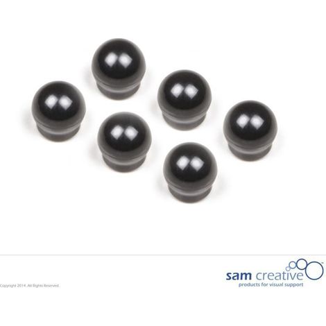 Glühbirnenmagnete Extra Stark 15mm schwarz