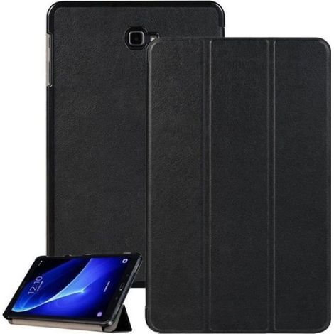 Coque Galaxy Tab A6 10.1 - Compatible SM-T580 SM-T585 - Noir - 1 Pièce (1/4)