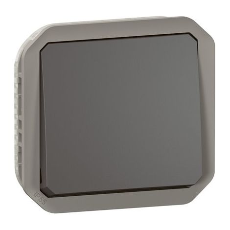 Interruptor Legrand 069801L Antracita IP55 estanco (1/4)